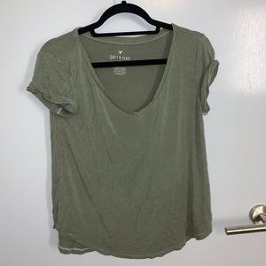 Olive Soft and Sexy Tee